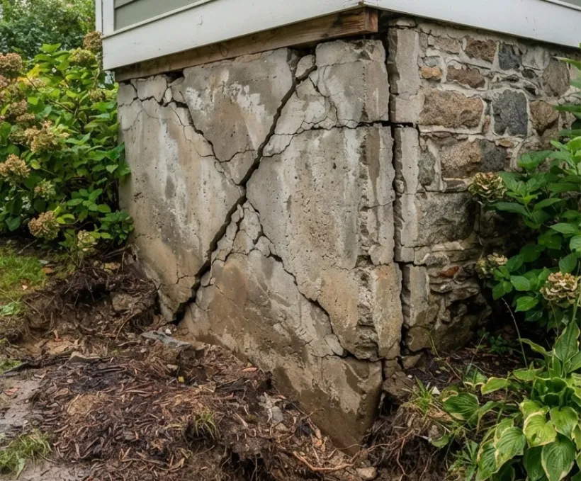 Cracked or Moving Foundation Problems in Conshohocken, Pennsylvania - Foundation Repair Services in Conshohocken, Pennsylvania